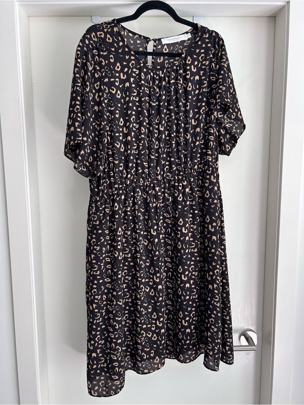 Simon’s Leopard Print Dress